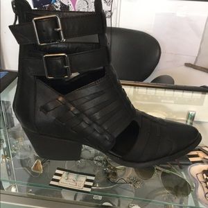 Chinese laundry black booties